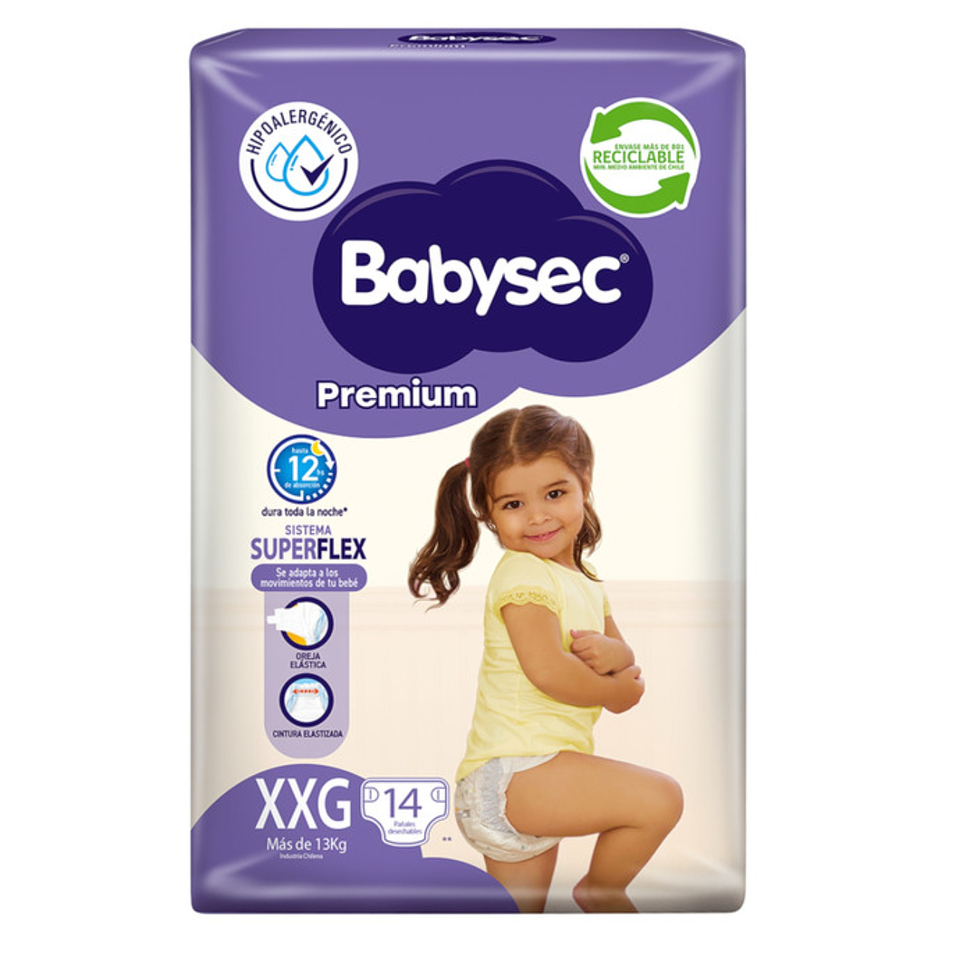 Pañales de Bebé Babysec Premium 5