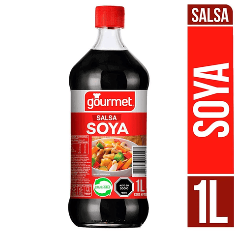 Salsa de Soya Gourmet (1 litro)