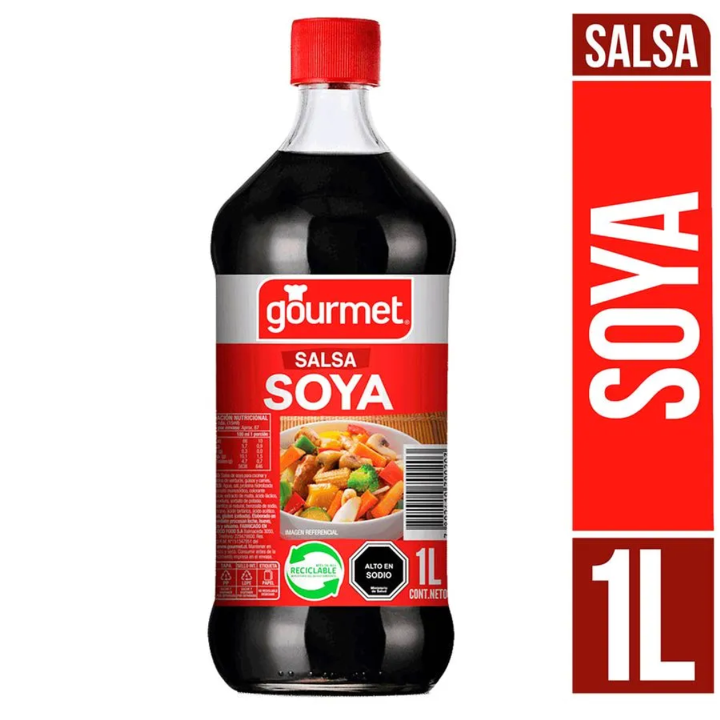 Salsa de Soya Gourmet (1 litro) 2