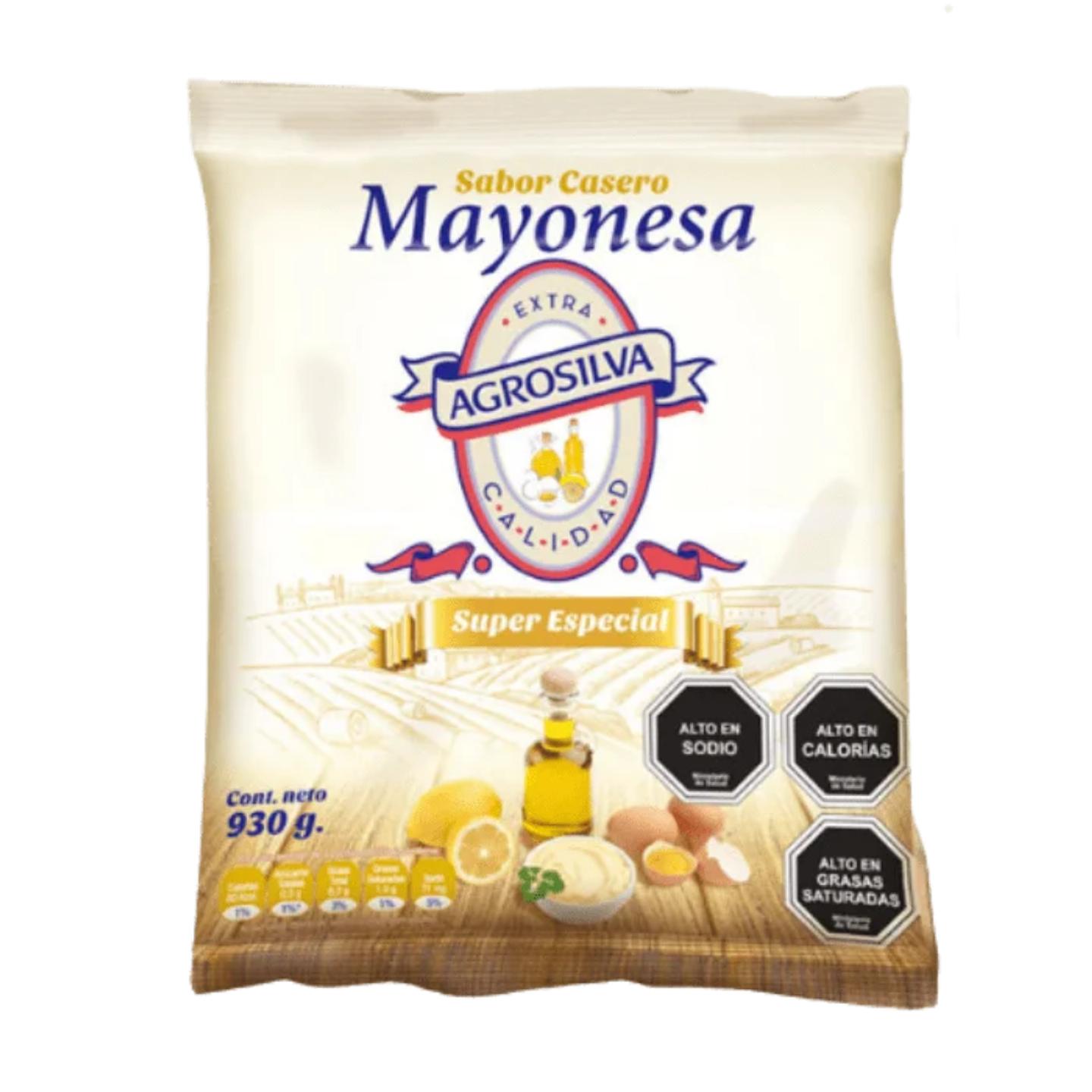 Mayonesa Super Especial Agrosilva (930gr) 2