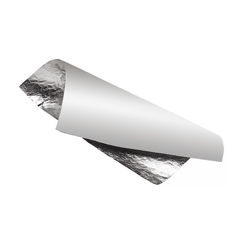 Papel Antigrasa Metalizado y Blanco 33x33cm (100hjs)