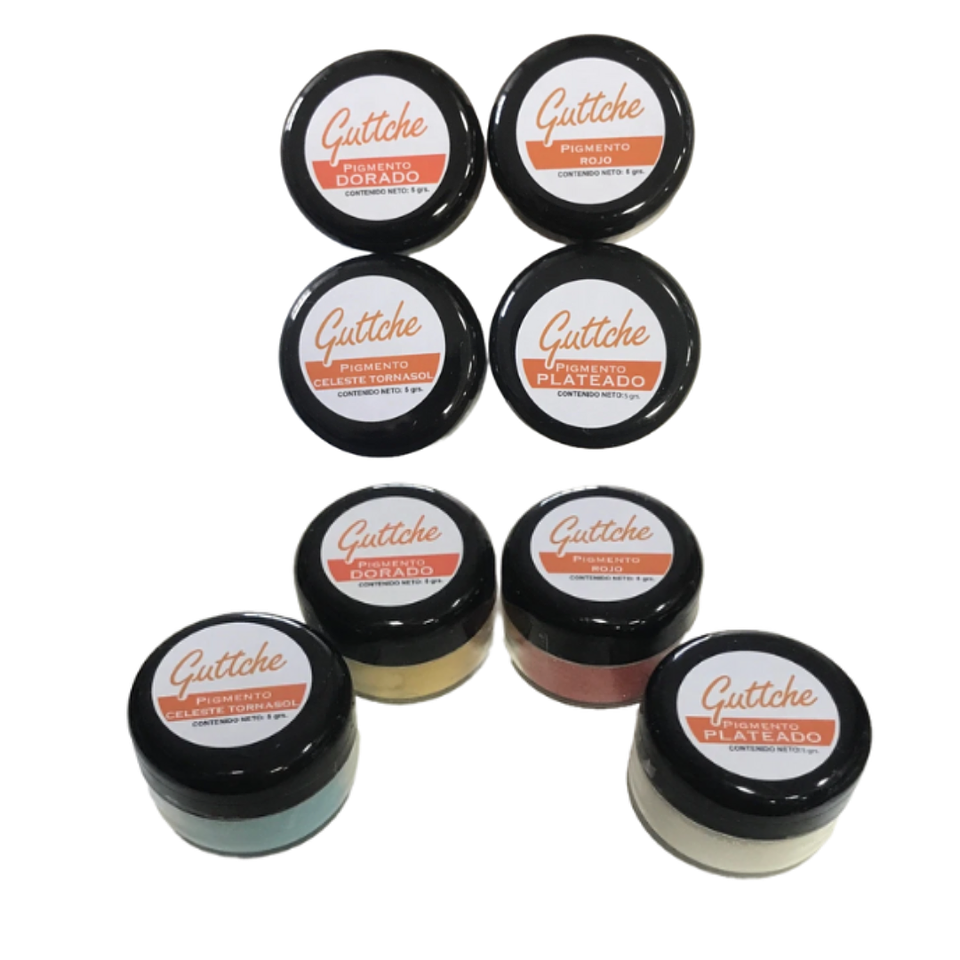 Pigmento En Polvo Comestible Guttche 5gr 1