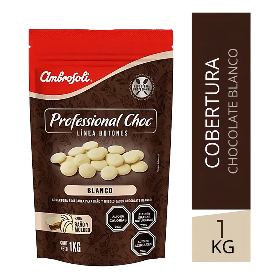 Cobertura Botones Blancos Ambrosoli (1kg) 2