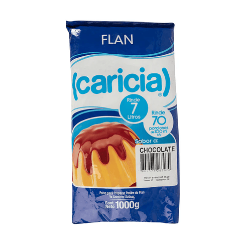 Flan Caricia Bolsa 1kg	