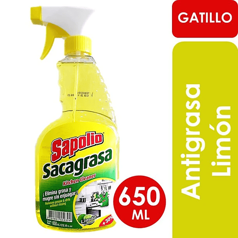 Desengrasante (650ml) Sapolio