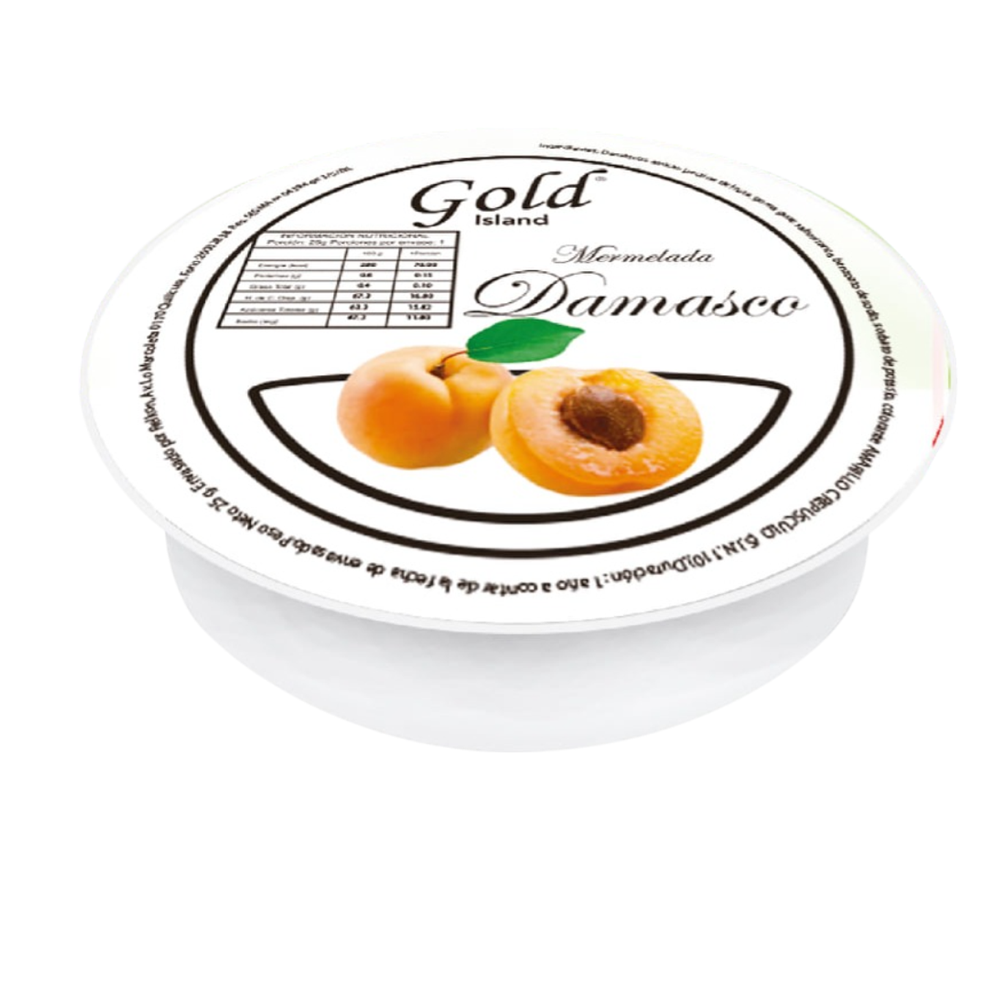 Mermelada de Damasco Relkon (20gr x 192un) 1