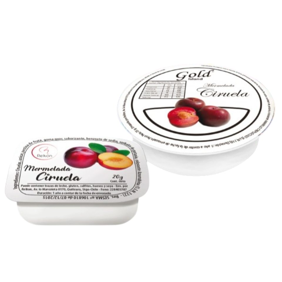 Mermelada de Ciruela Relkon (20gr x 192un) 1
