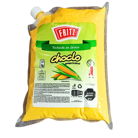Salsa De Maiz Choclo Americano Fritz Bolsa 1kg