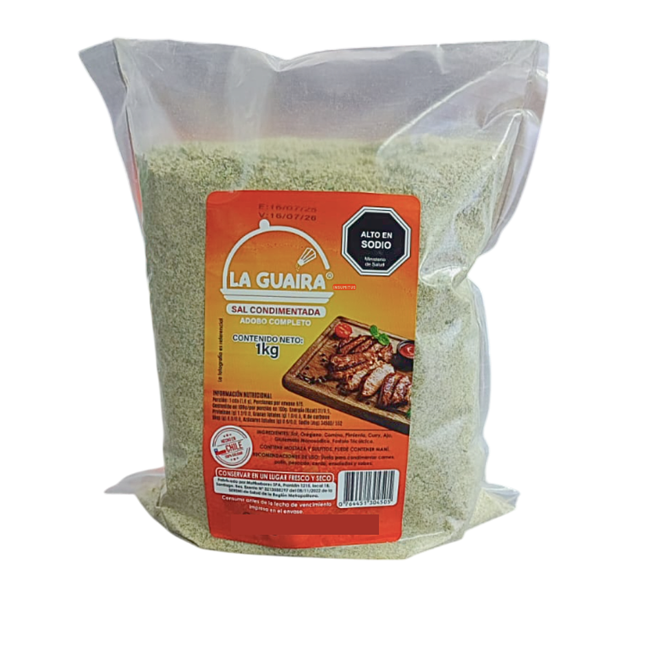 Sal Condimentada Adobo Completo La Guaira  1