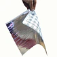 Papel Antigrasa Aluminio 33x37cm Cuadros Negros (100un) - Miniatura 2