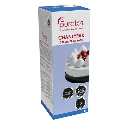 Crema Chantypak Mix Vegetal (1 litro) Puratos
