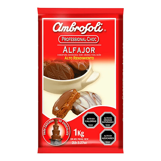 Cobertura Alfajor Alto Rendimiento Ambrosoli - 1kg