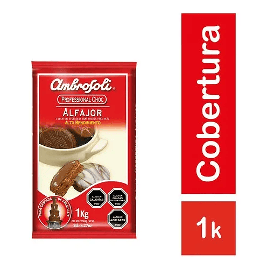 Cobertura Alfajor Alto Rendimiento Ambrosoli - 1kg