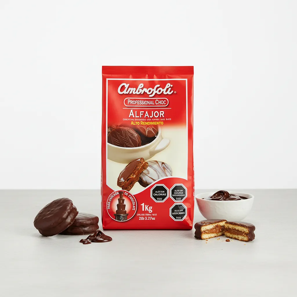 Cobertura Alfajor Alto Rendimiento Ambrosoli - 1kg 1