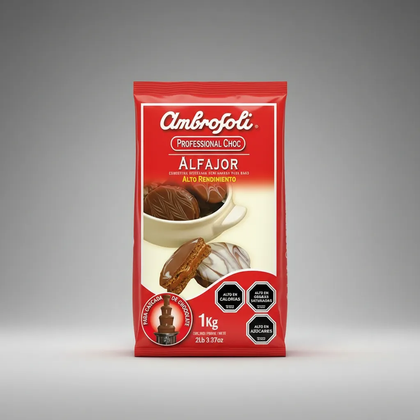 Cobertura Alfajor Alto Rendimiento Ambrosoli - 1kg 3