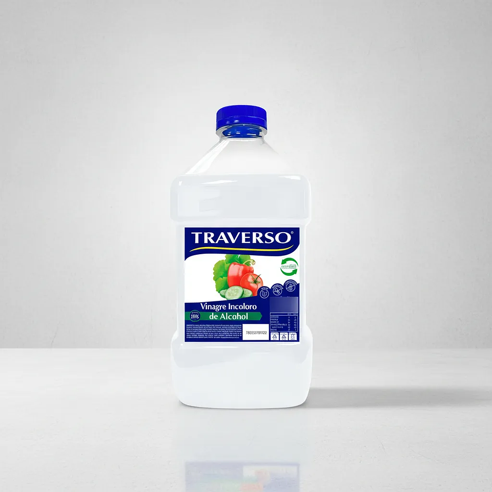 Vinagre Incoloro Traverso Bidón 3 Litros 6