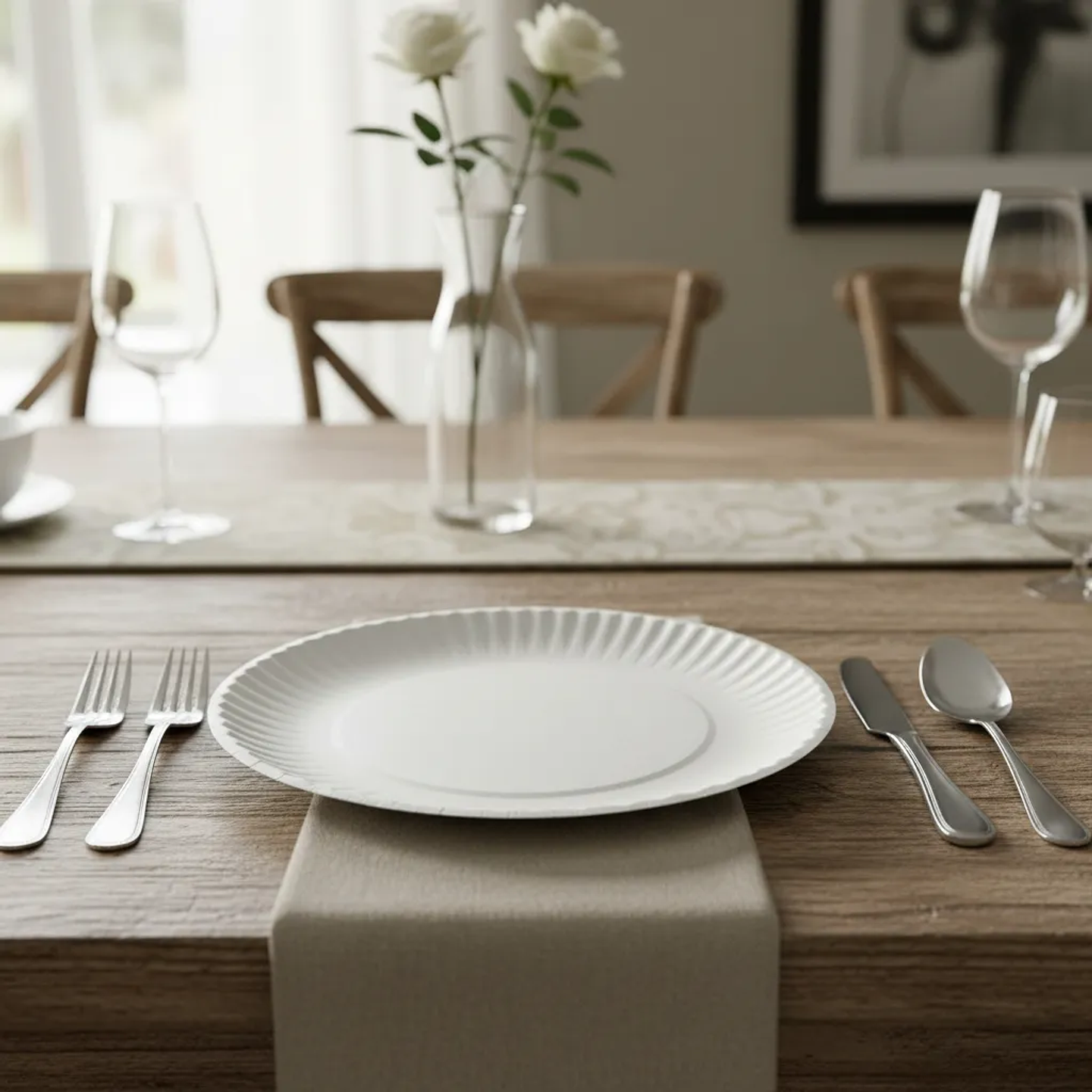 Plato de Carton N° 2  (100 unidades)  4