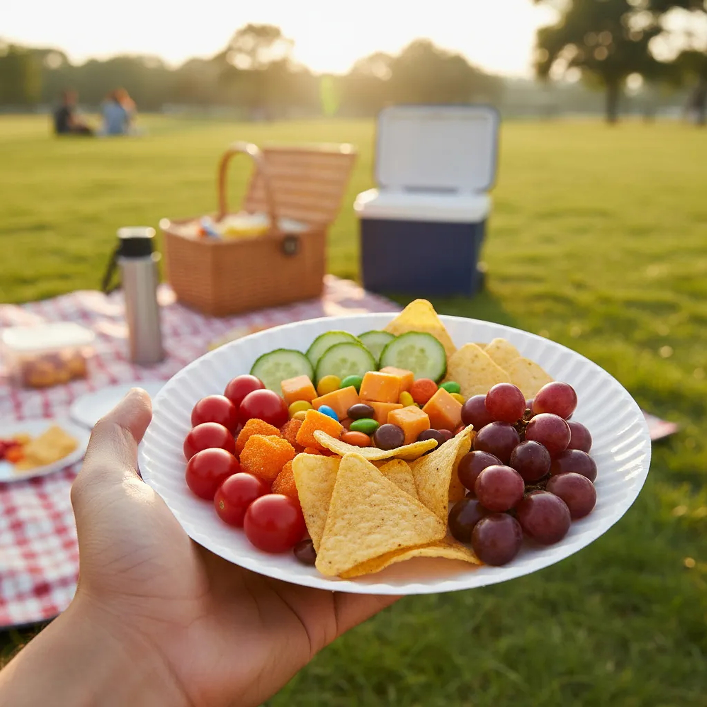 Plato de Carton N° 2  (100 unidades)  2