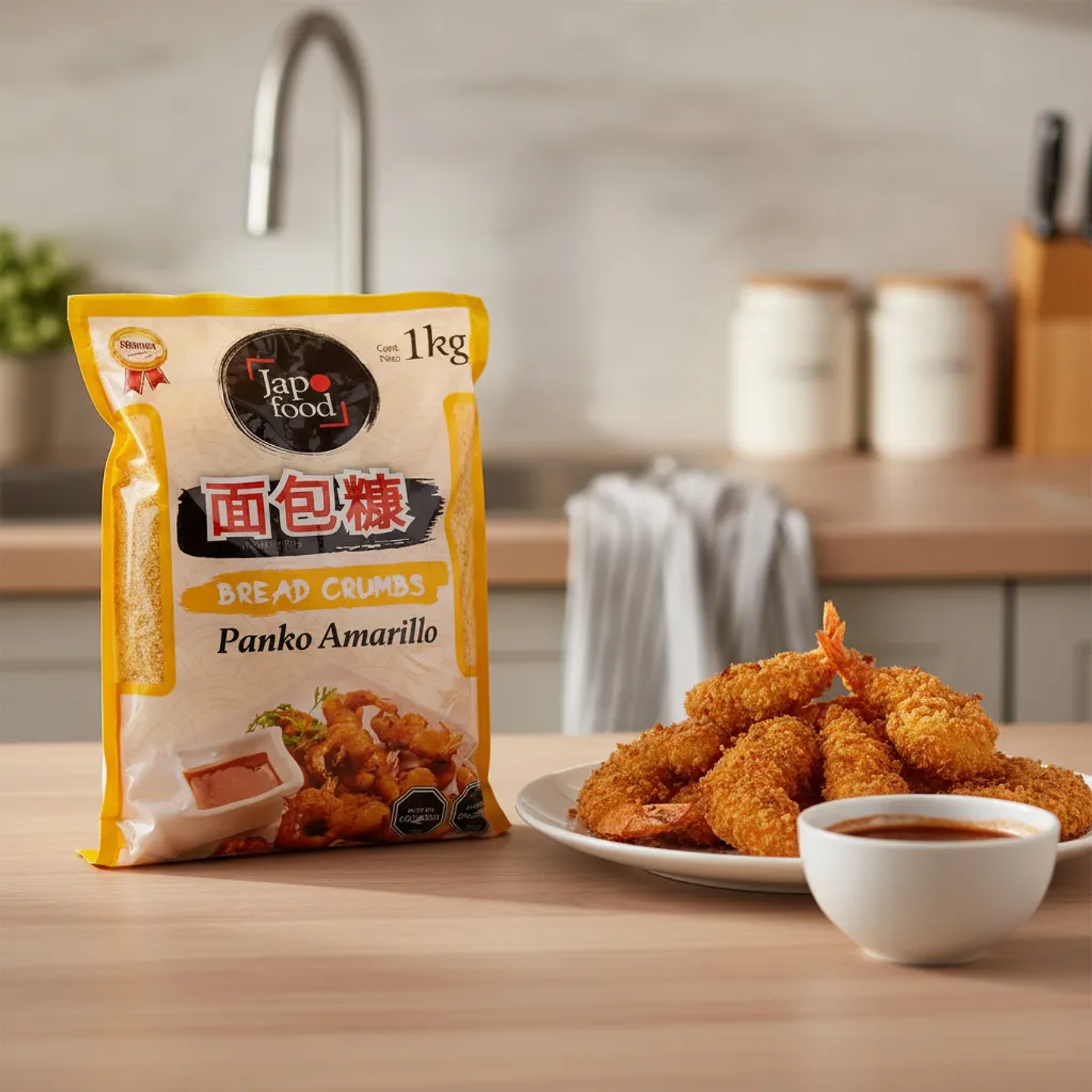 Panko Naranjo Para Sushi 4-6mm (1kg) JapoFood 4