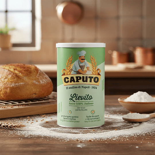 Levadura Caputo Lievito Secco 100% Italiana - Tarro 100gr