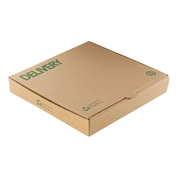 Caja De Pizza Familiar 38x38x4.5 Cm (50 Cajas) 