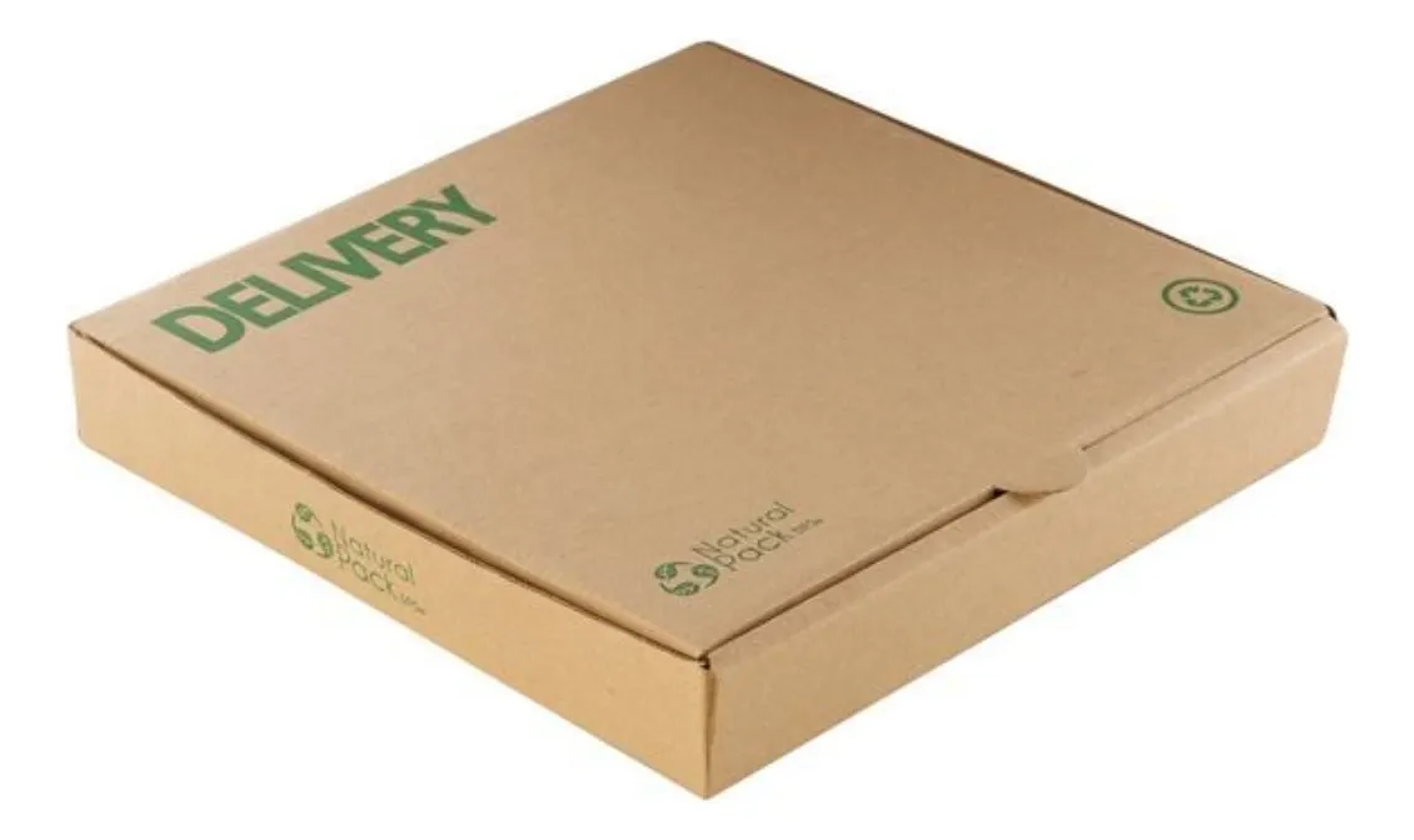 Caja De Pizza Familiar 38x38x4.5 Cm (50 Cajas)  1
