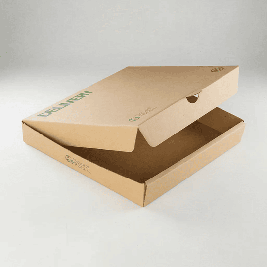 Caja De Pizza Familiar 38x38x4.5 Cm (50 Cajas) 
