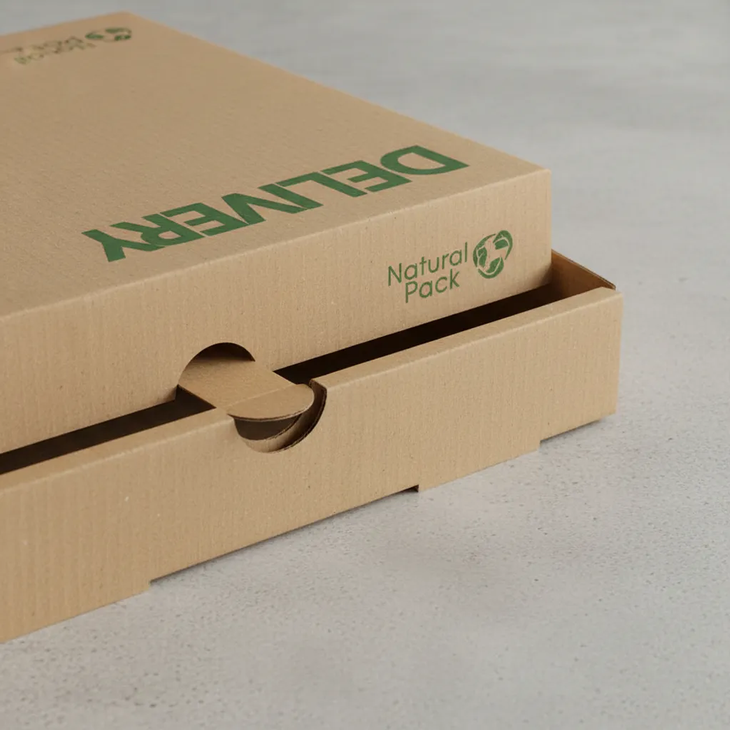 Caja De Pizza Familiar 38x38x4.5 Cm (50 Cajas)  3