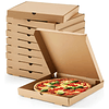 Caja De Pizza Familiar 38x38x4.5 Cm (50 Cajas) 