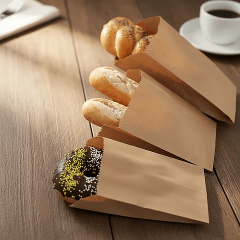 Saco Kraft 1kg (100 unidades)