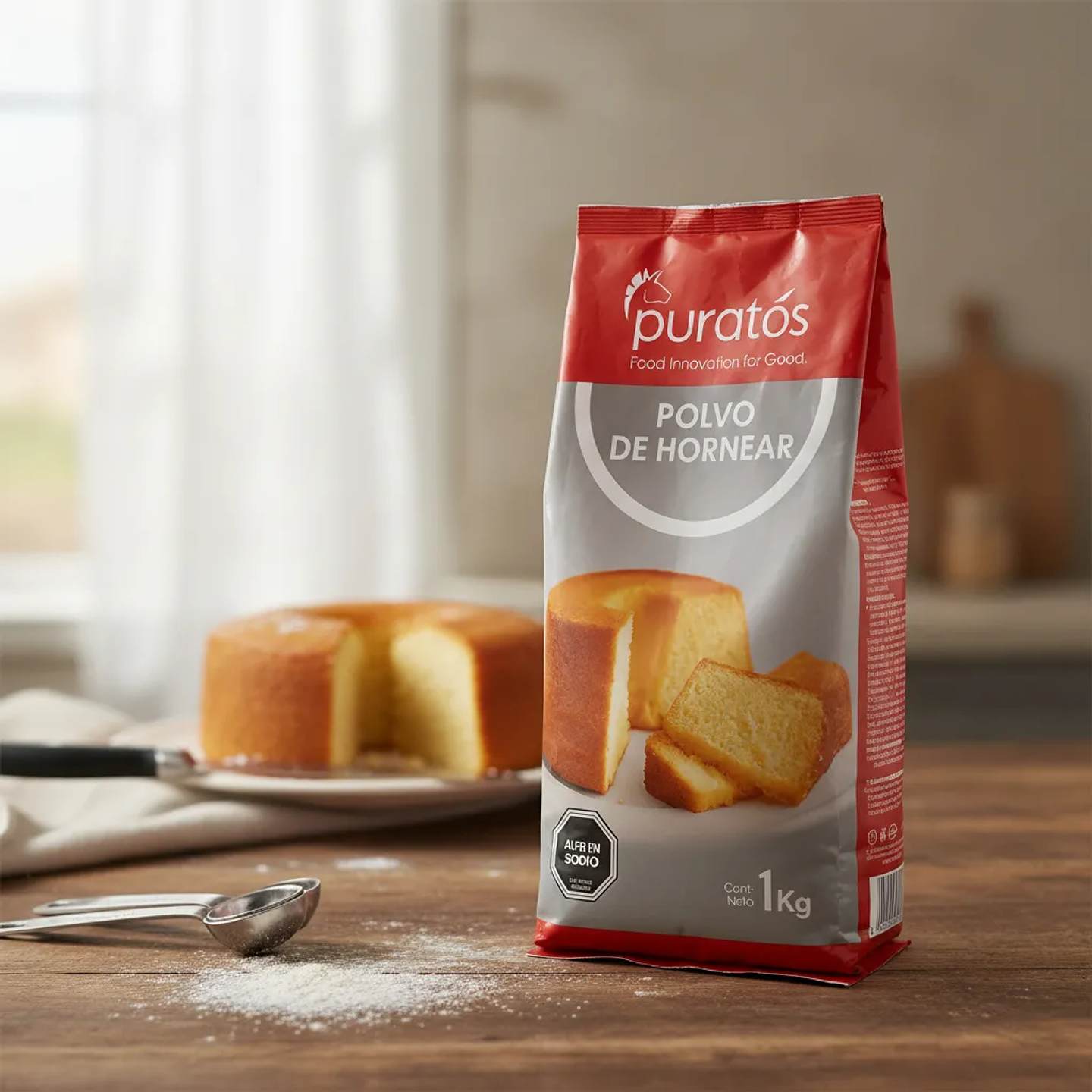 Polvo de Hornear Puratos Bolsa 1kg 4