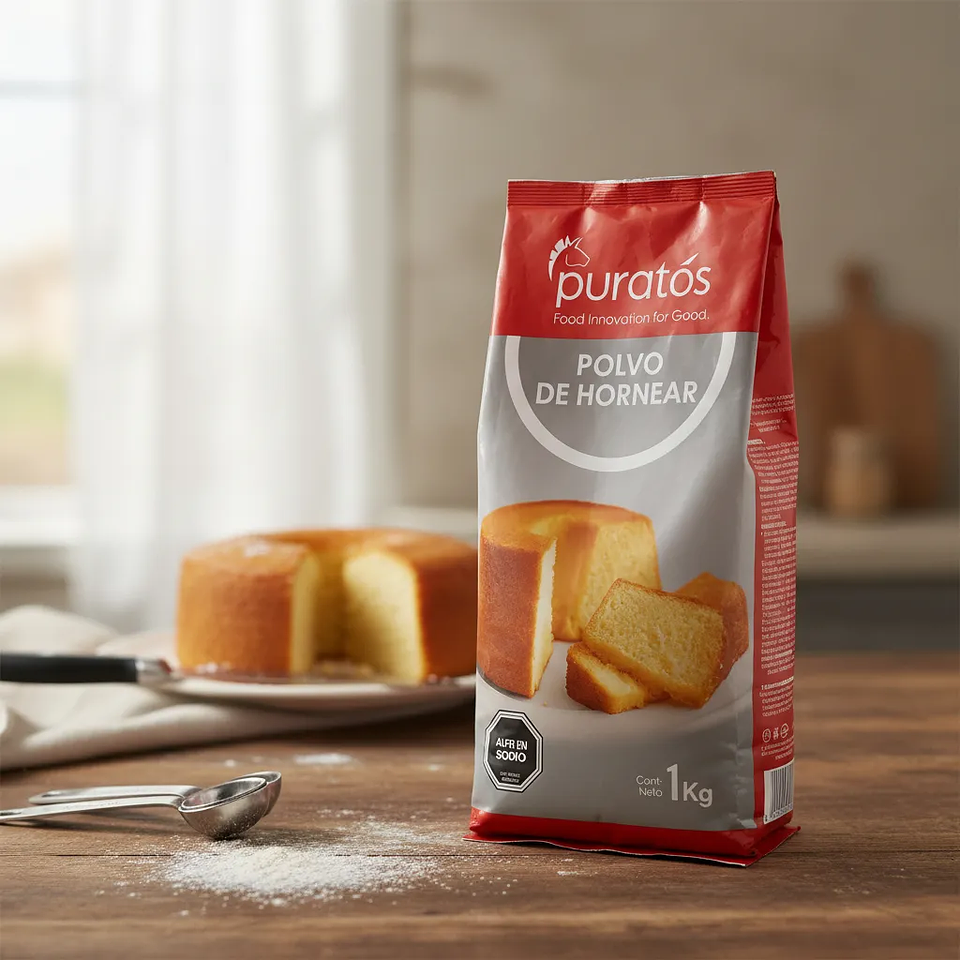Polvo de Hornear Puratos Bolsa 1kg 4