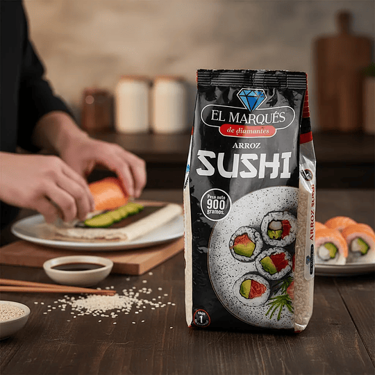 Arroz Para Sushi El Marques Bolsa 900gr