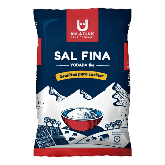 Sal Fina Bolsa 1kg