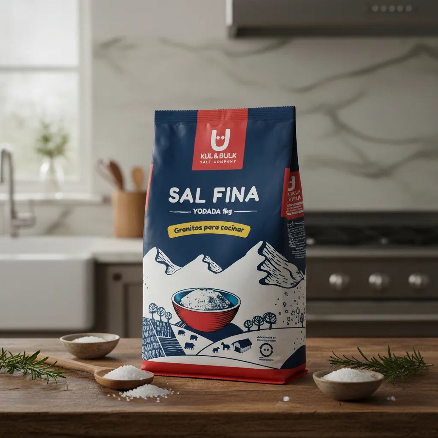 Sal Fina Bolsa 1kg 2
