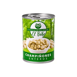 Champiñones Enteros El Buho Tarro 400gr 