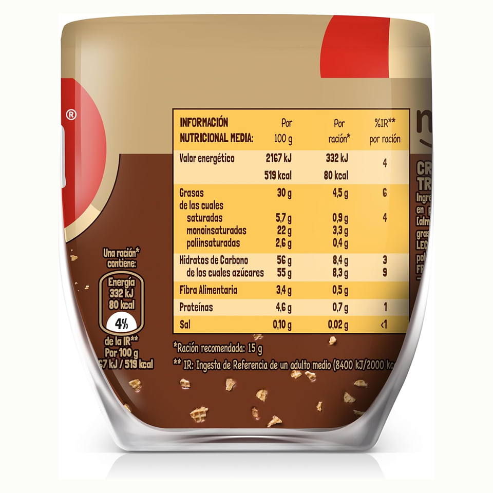 Nocilla Crunchy Frasco 180gr 2