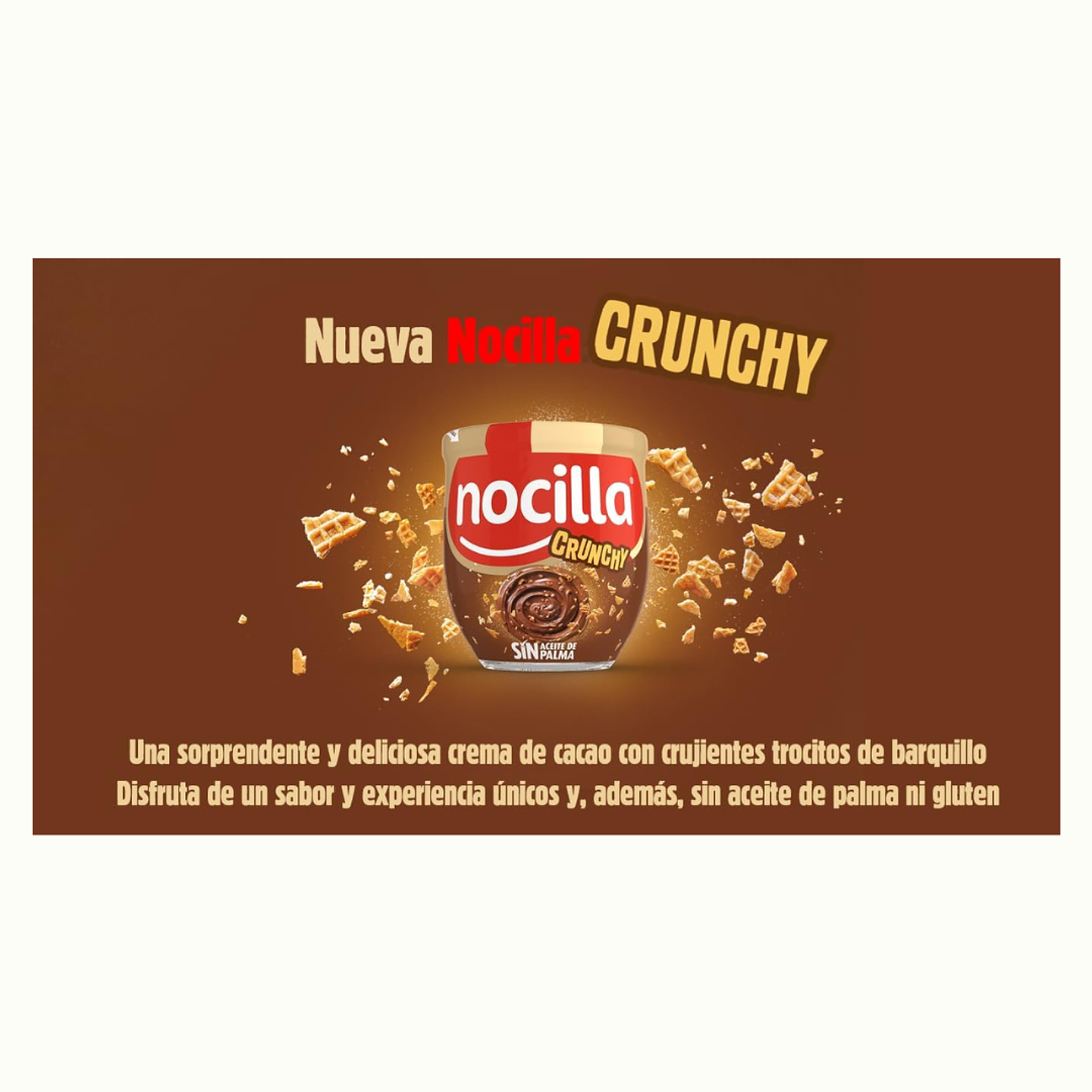 Nocilla Crunchy Frasco 180gr 3