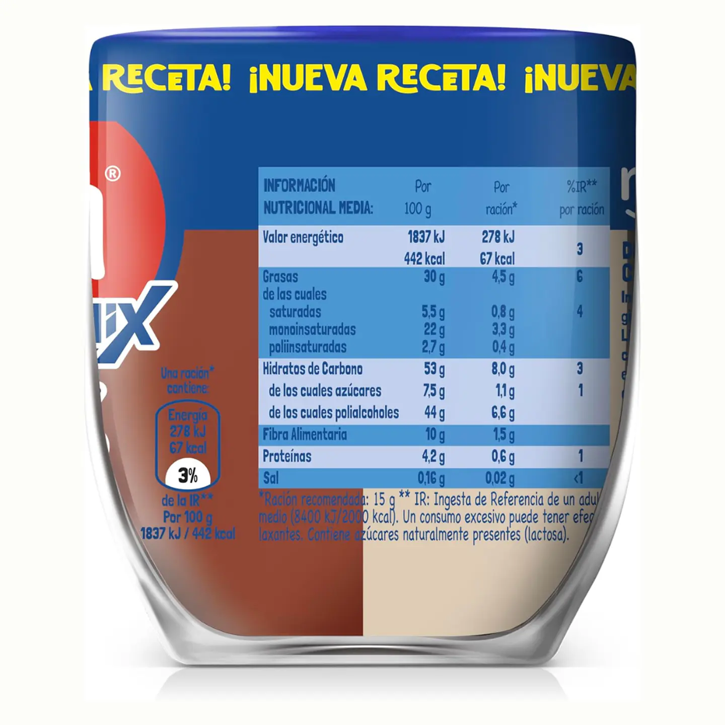 Nocilla ChocoMix Frasco 180gr 3