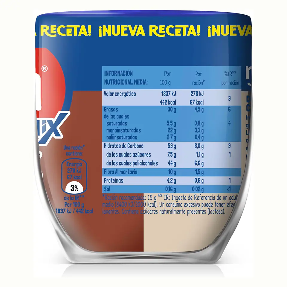 Nocilla ChocoMix Frasco 180gr 3