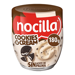 Nocilla Cookies And Cream Frasco 180gr