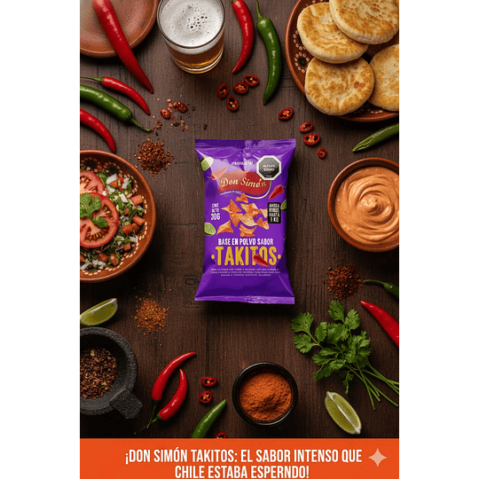 Salsa Base Takitos (30gr) Don Simon