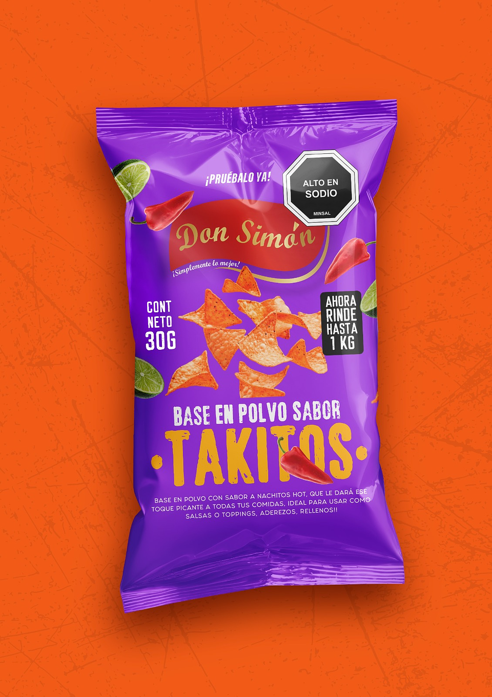 Salsa Base Takitos (30gr) Don Simon 3