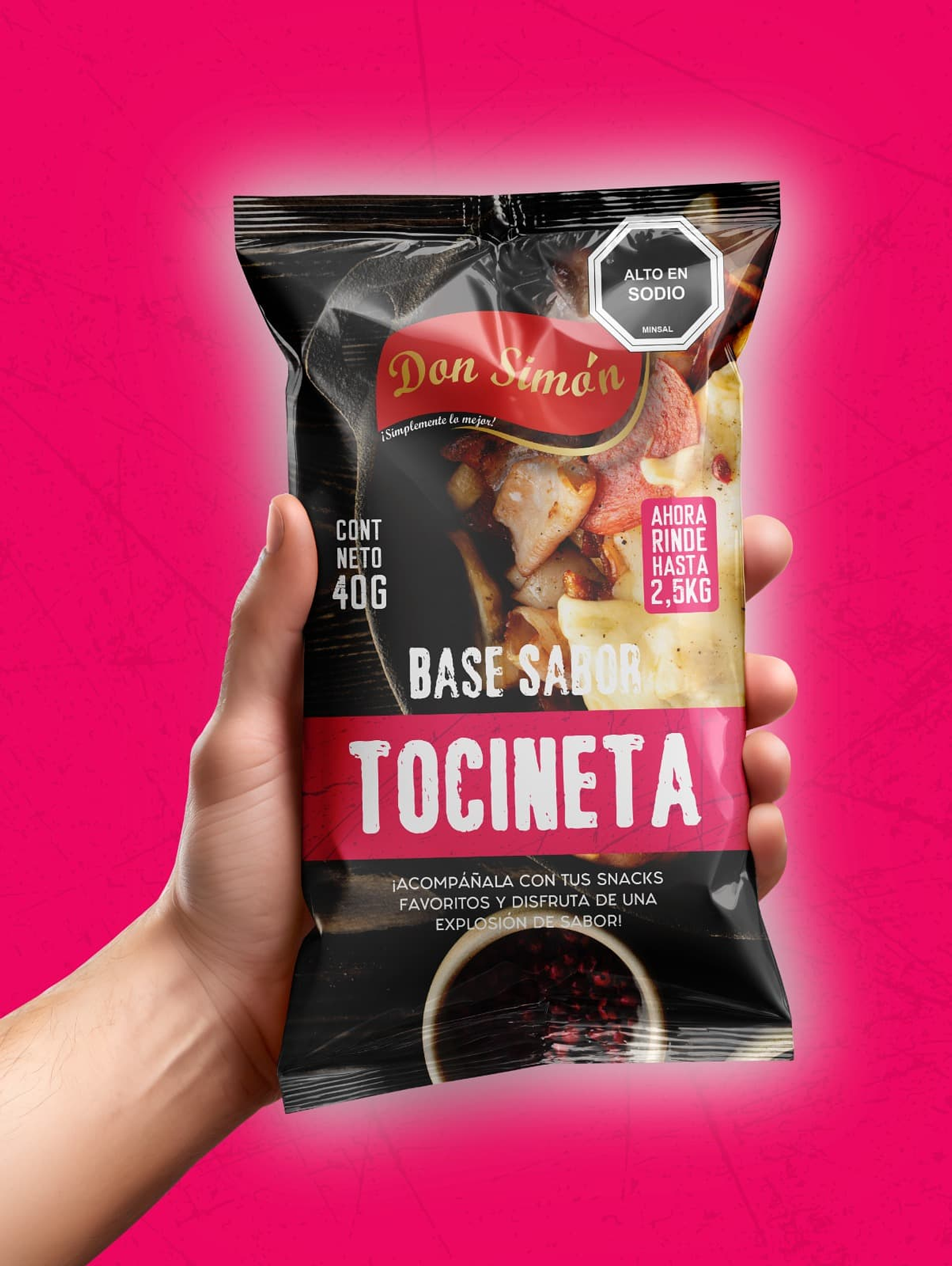 Salsa Base Tocineta (40gr) Don Simon 3
