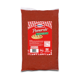 Carozzi Pomarola Salsa Pizza Rtu Lista Para Usar Bolsa 3kg