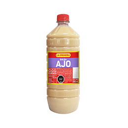 Salsa De Ajo La Primera Botella 1 Litro