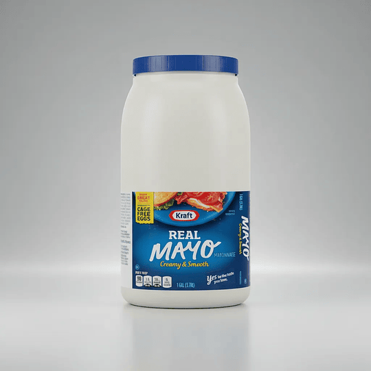 Mayonesa Kraft Real Mayo Galón De 3,78 Litros