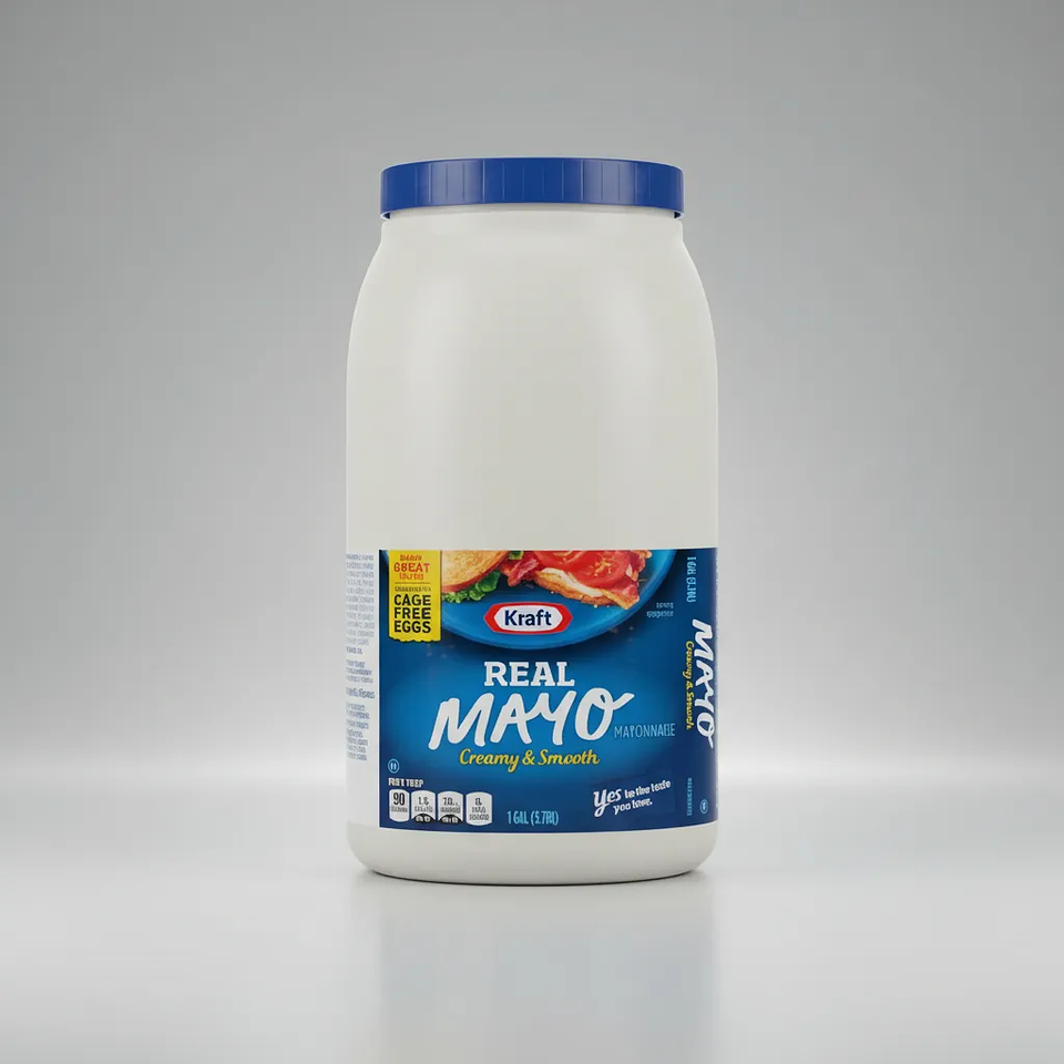 Mayonesa Kraft Real Mayo Galón De 3,78 Litros 3
