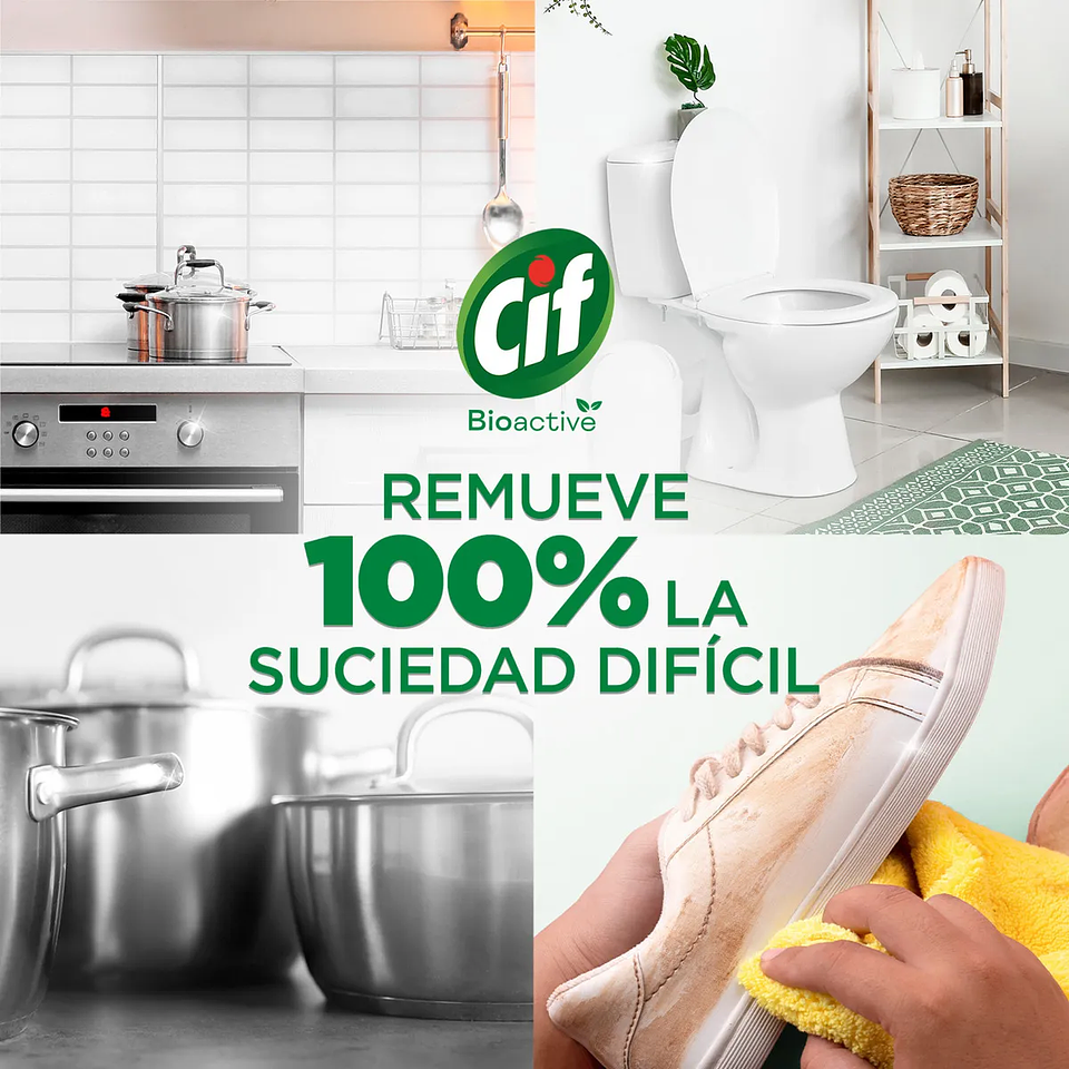 Cif Crema Limpiador Original 750gr 4