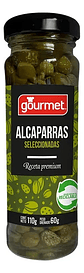 Alcaparras Gourmet Seleccionadas En Frasco 110g - Miniatura 1